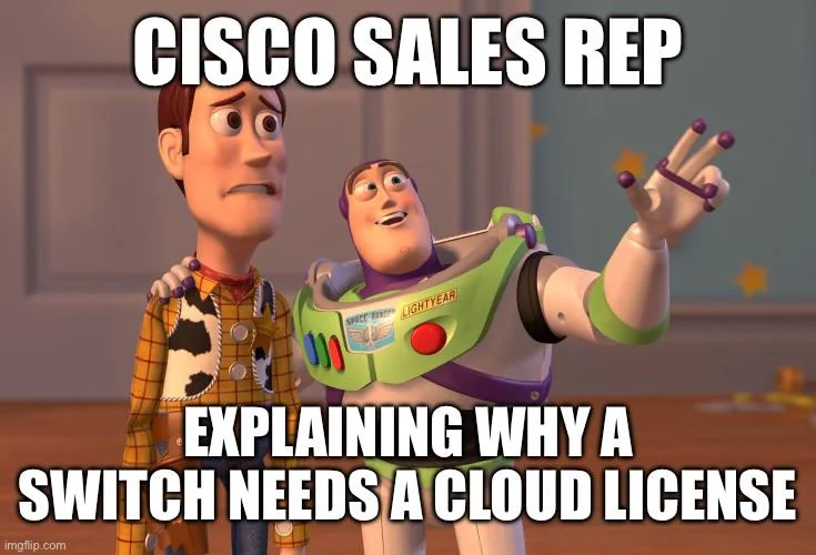 Лицензии Cisco для партизан